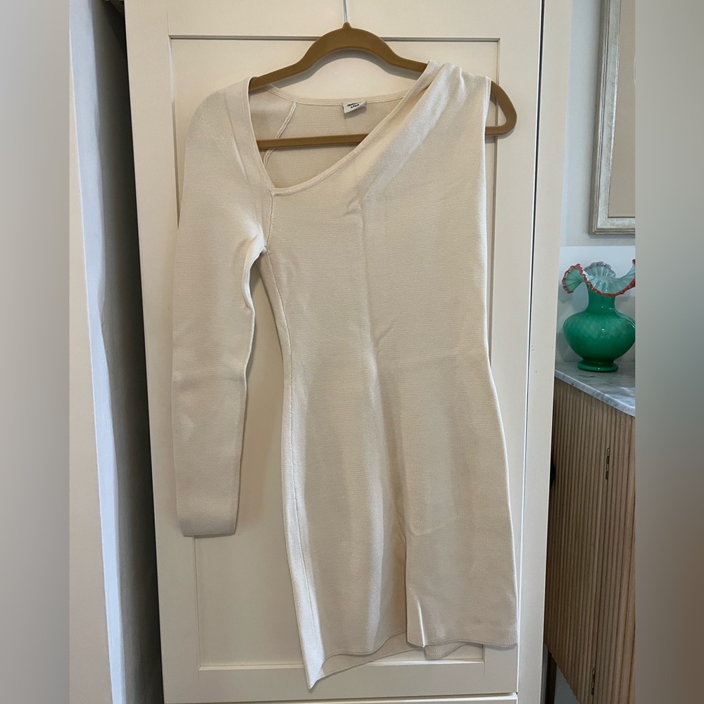 Abercrombie & Fitch One-Shoulder Knit Dress